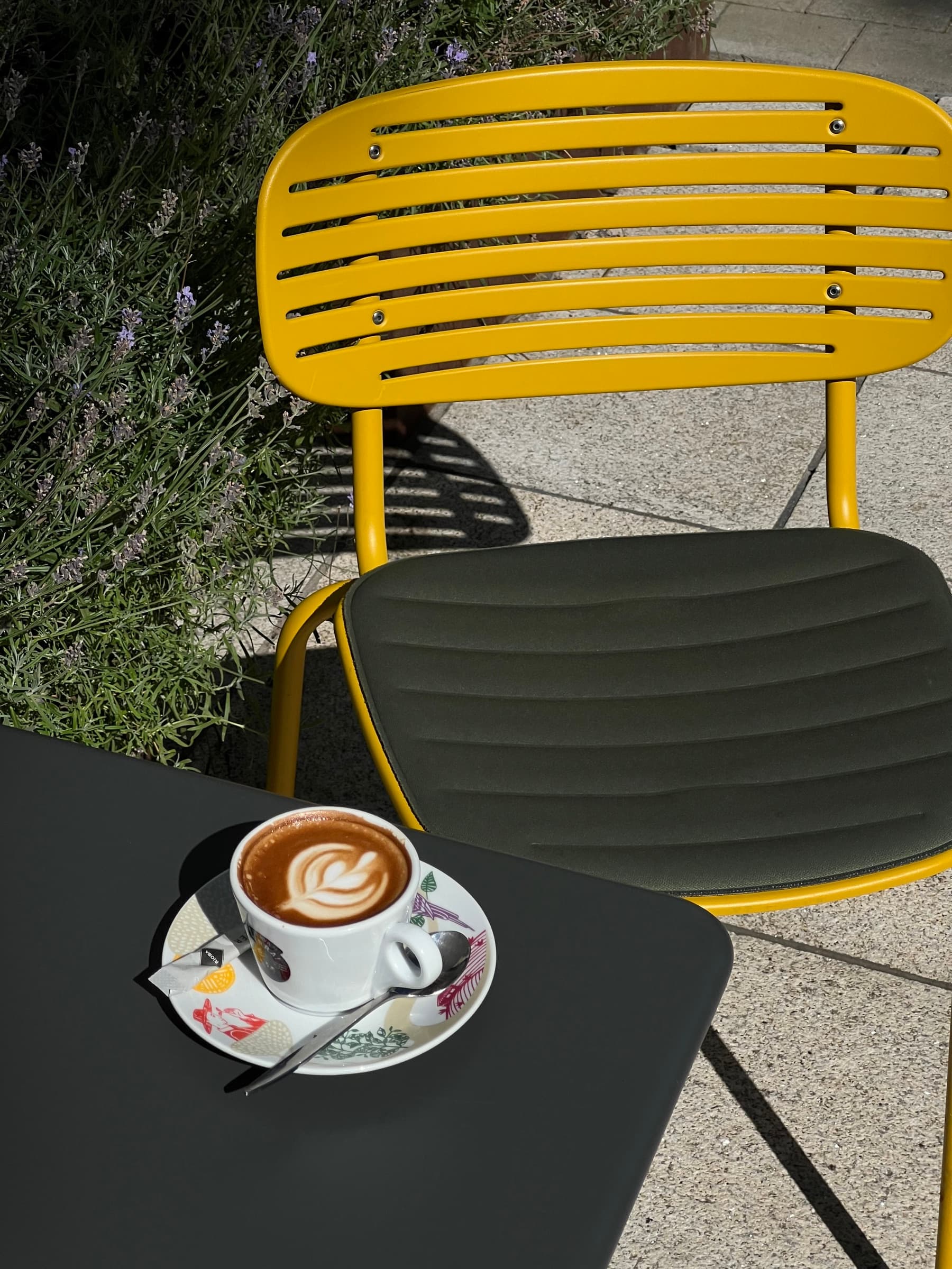 Cappuccino on the table